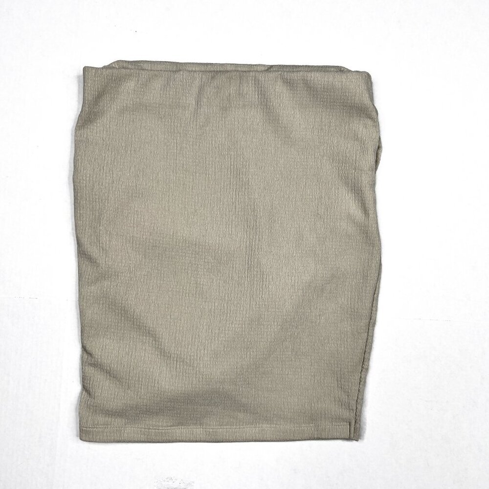 Free People Angie Wrap Ivory Ruched Stretch Tulip Mini‎ Skirt Size XS - NWOT - Picture 6 of 8